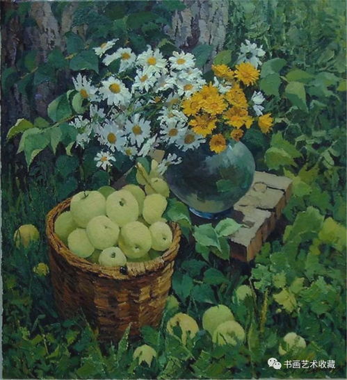 乌克兰绘画 漂亮的静物和花卉